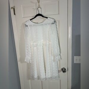 Chic White Midi Dress